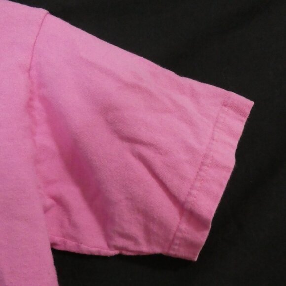 FRUIT OF THE LOOM - Heavy Cotton | size 10/12 | The End Is Near Pink Tee - Picture 6 of 16